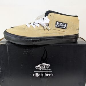 Vans Skate Half Cab Elijah Berle Khaki/Black Men's 10.5 Shoes VN0A5FCDZF5